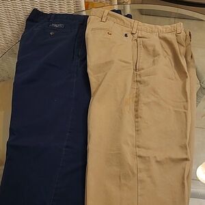 Polo Ralph Lauren 36/32 Chinos Navy and Khaki